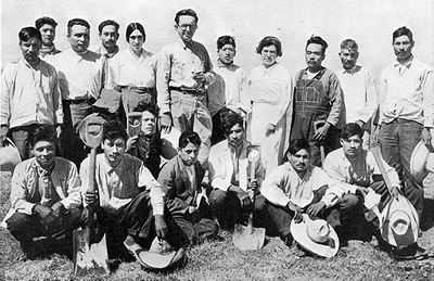 Grupo que realizó los trabajos de campo